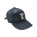 画像1: FULLCOUNT 6Panel Denim Baseball Cap 'F' Patch / Indigo Blue (1)