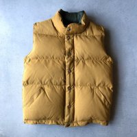 Crescent Down Works - Italian Vest  60/40 / Mustard×Olive