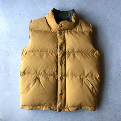 画像1: Crescent Down Works - Italian Vest  60/40 / Mustard×Olive