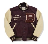 Brown’ s Beach Varsity Jacket (30th Anniversary Item) / Brgundy
