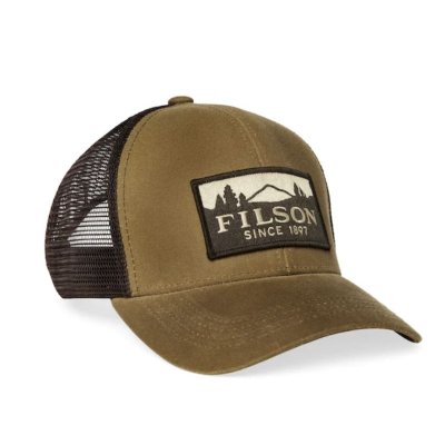 画像1: FILSON LOGGER MESH CAP / Tan