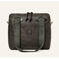 FILSON Tin Cloth Zipper Tote Bag / Dark Green