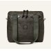 画像1: FILSON Tin Cloth Zipper Tote Bag / Dark Green (1)