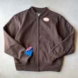 CAMBER  Thermal Lined Zip Sweat / Brown
