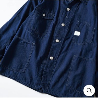 画像4: Post O'Alls Engineer's Jacket / Vintage Sheeting Indigo