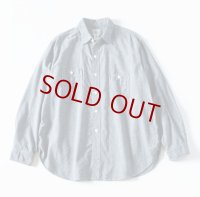 Post O'Alls ＃1206-CC No.6 Shirt / Cotton・Linen Gingham Indigo