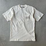 FILSON TEE-ポケット刺繍 / WHITE