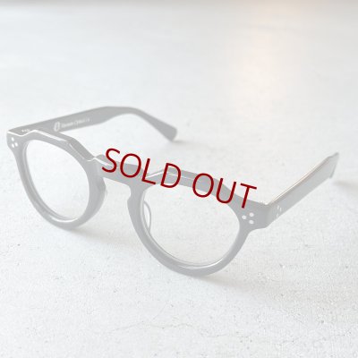 画像2: Harman Opticla Co "RONDE" Black×Clear