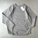 FULLCOUNT 5222L HG Flat Seam Heavyweight Raffy L/S Tee / Heather Grey