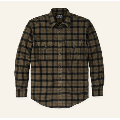 画像1: FILSON ALASKAN GUIDE SHIRT /  Otter Green×Black