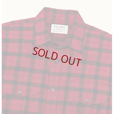 画像2: FILSON ALASKAN GUIDE SHIRT /  Red×Black