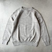 Dubble Works Loop Wheel Sweat Shirts / Heather Grey