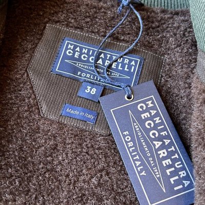 画像4: Manifattura Ceccarelli "NEW BOMBER" / OLIVE WX