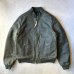 画像1: Manifattura Ceccarelli "NEW BOMBER" / OLIVE WX (1)