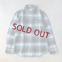 FILSON Flannel Work Shirt /  Blue×Black×White