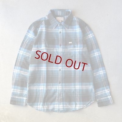 画像1: FILSON Flannel Work Shirt /  Blue×Black×White