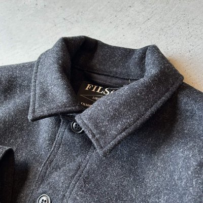 画像3: FILSON Mackinaw Wool Cruiser / Charcoal