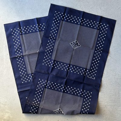 画像2: Post O'Aalls Bandana Scalf / Navy×White