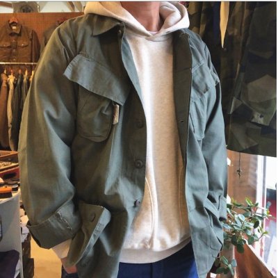 画像5: ROTHCO Vintage Vietnam Fatigue Shirt Rip Stop - Olive