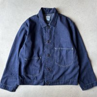 Post O'Alls Mechanic Blouse / 8oz Denim Indigo Deep Wash