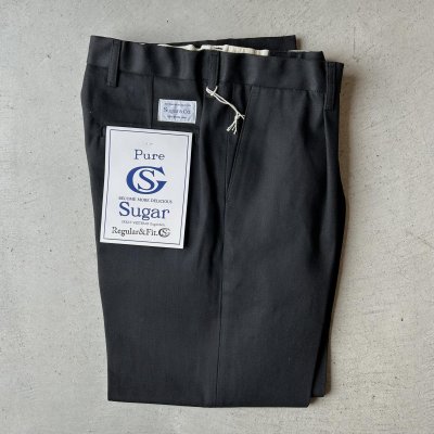 画像1: Sugar&Co. daddy's pants Regular&Fit / Black