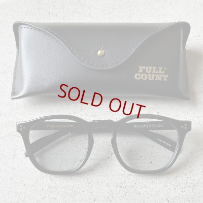 画像1: FULLCOUNT  Old Parisien Sunglasses - Black/Grey