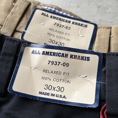 画像5: All American Khakis： Twill Pant Relaxed Fit / Navy