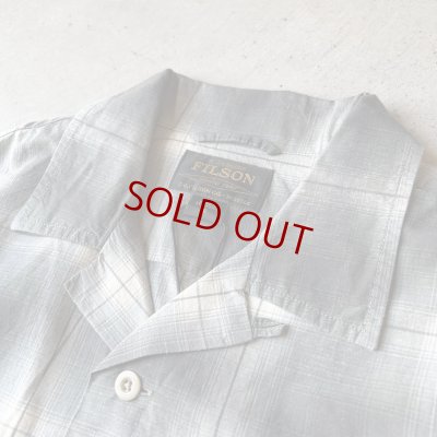 画像3: FILSON GREENWOOD SHORT SLEEVE CAMP SHIRT  /  Olive / Beige Ombre