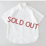 Post O'Alls #1206 No.6 Shirt S/S : Seersucker White