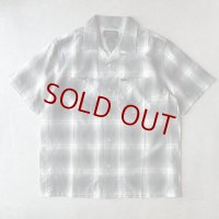 FILSON GREENWOOD SHORT SLEEVE CAMP SHIRT  /  Olive / Beige Ombre
