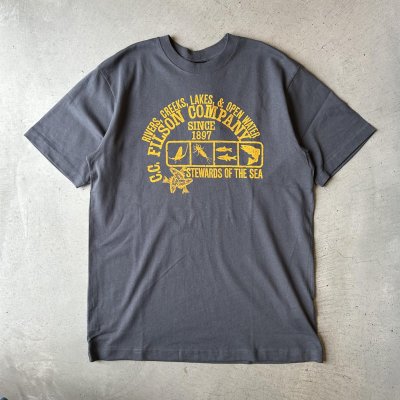 画像1: FILSON Frontier Graphic Tee / Blue Grey