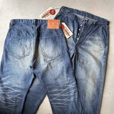 画像1: FULLCOUNT Duke Denim 2 HW - Indigo Hand Wash
