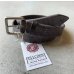 画像2: FULLCOUNT Wild Leather Narrow Belt / Black (2)