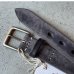 画像1: FULLCOUNT Wild Leather Narrow Belt / Black (1)