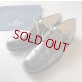 SANDERS 2545B B.G.S. DERBY SHOE / BLACK 