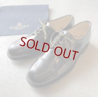 SANDERS 2545B B.G.S. DERBY SHOE / BLACK 