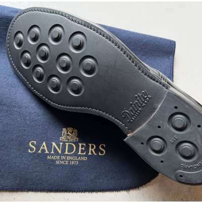 画像4: SANDERS 2545B B.G.S. DERBY SHOE / BLACK 