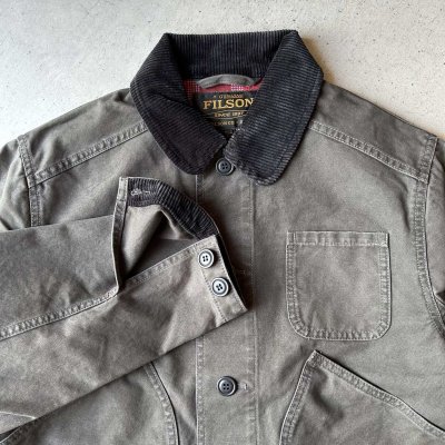 画像2: FILSON CANVAS OUTFITTER JACKET  /  Peat