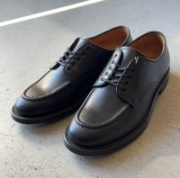 WHEEL ROBE / 15078 HEAVY STITCHING MOC TOE - Black