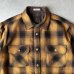 画像2: GYPSY&SONS OMBRE CHECK SHIRTS / GOLD (2)