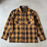 GYPSY&SONS OMBRE CHECK SHIRTS / GOLD
