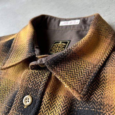 画像3: GYPSY&SONS OMBRE CHECK SHIRTS / GOLD