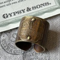 GYPSY&SONS SCARF RING / BRASS