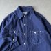 画像2: Post O'Alls St.Louis : Indigo Flannel Indigo  (2)
