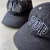画像2: FULLCOUNT 6Panel Denim Baseball Cap 'POP'  / Indigo Blue (2)