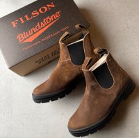 Filson × Blundstone #2535 Terrain Siena / Premium waxed suede leather