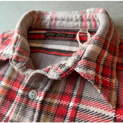 画像4: FULLCOUNT Flannel Work Shirt Fade＆Damage