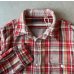 画像2: FULLCOUNT Flannel Work Shirt Fade＆Damage (2)