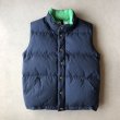 画像1: Crescent Down Works - Italian Vest 60/40  / Navy×Kelly (1)