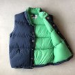 画像2: Crescent Down Works - Italian Vest 60/40  / Navy×Kelly (2)